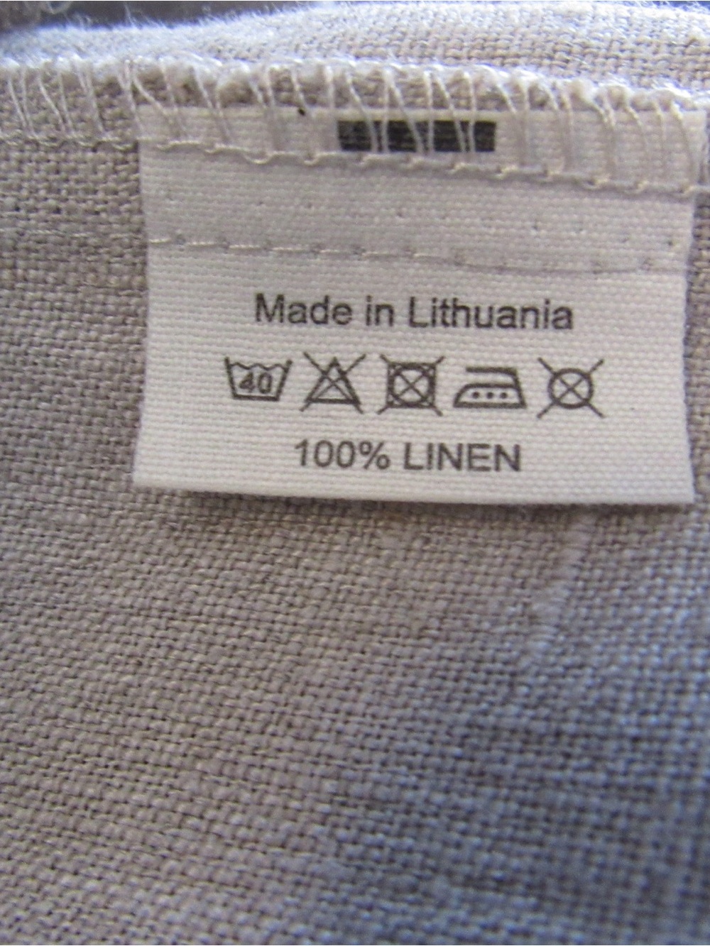 Old Linen Mill Linen Jacket XS/S Relaxed Oversized Boxy Pockets Lagenlook - Picture 8 of 9